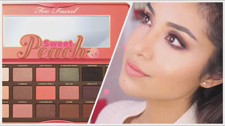 Too Faced Sweet Peach Palette Tutorial