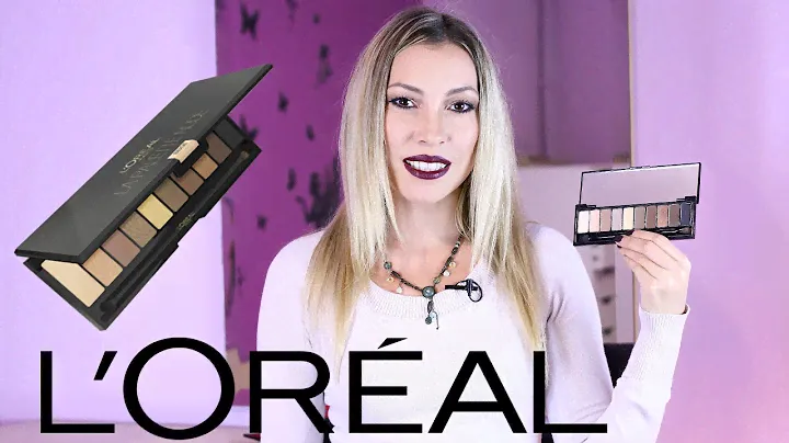 Обзор палетки теней L'Oreal La Palette Nude Beige 2 + свотчи