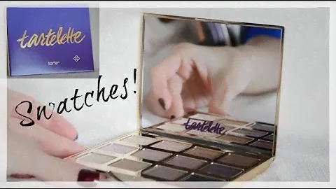 Swatches! Tartelette Matte Palette Swatches & First Look