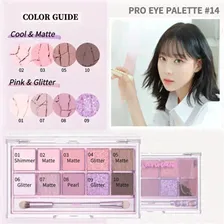 Палетка теней для глаз CLIO x AESPA Pro Eye Palette 6 гр