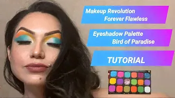 Makeup Revolution Forever Flawless Eyeshadow Palette Bird of Paradise