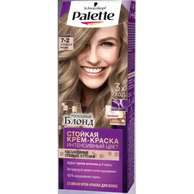 Palette краска 7-2 Холодный русый в московской области