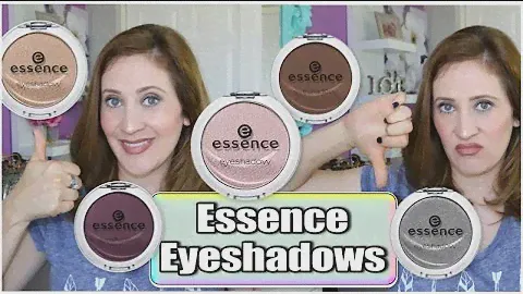 $1.99 Essence Single Eyeshadows - Review & Swatches