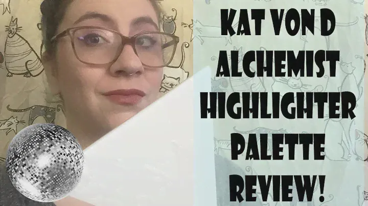 Beauty Review :: Kat Von D Alchemist Holographic Highlighter Palette