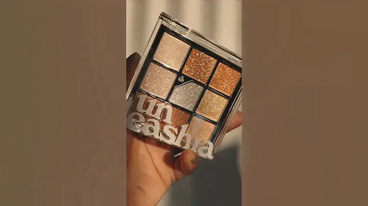 Unleashia eyeshadow palette 😍 has all my heart #pr #collaboration #collab