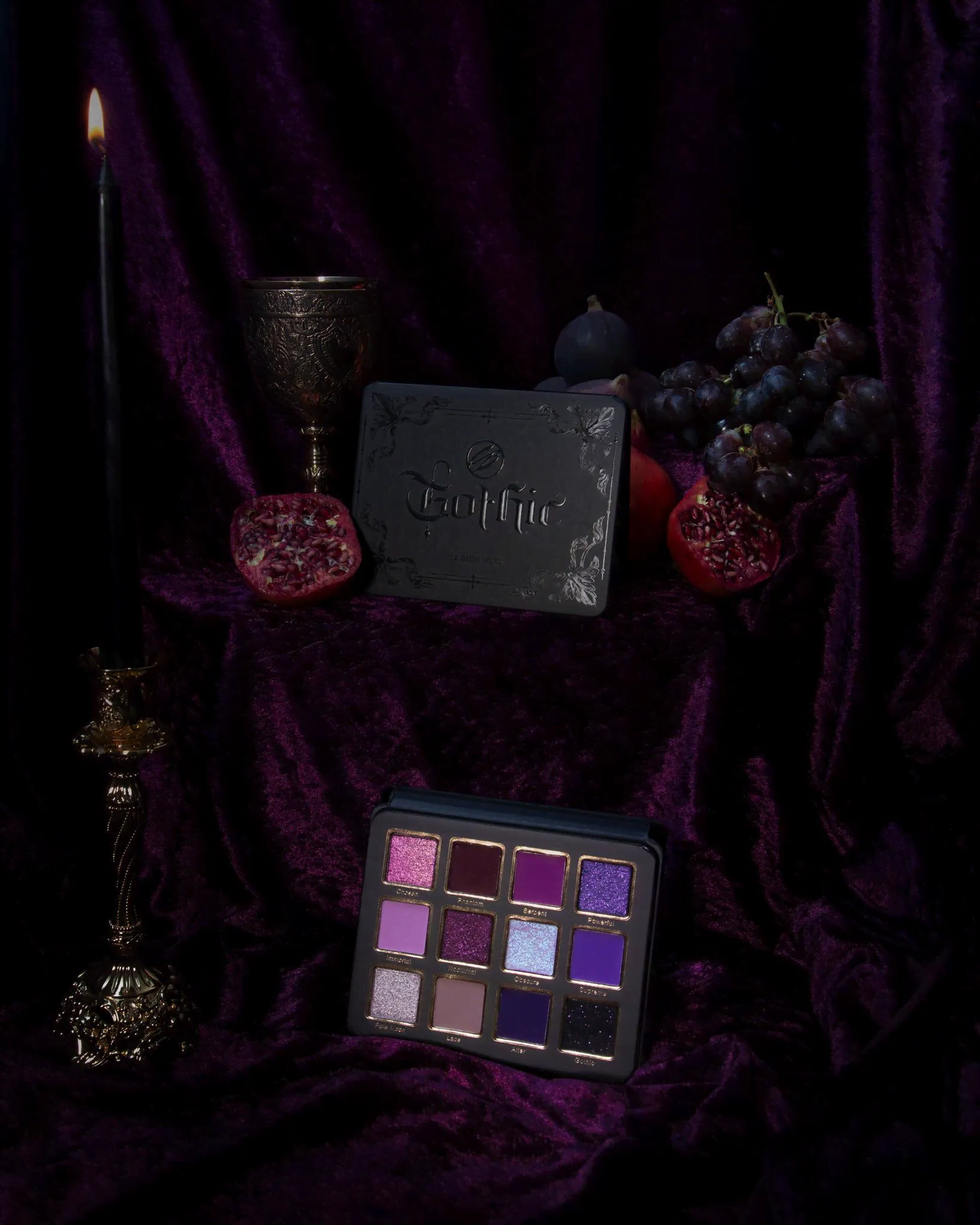 Cosmic Brushes тени для век Gothic Palette
