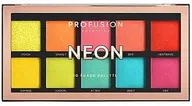 Lidschatten-Palette - Profusion Cosmetics Neon 10 Shades Eyeshadow Palette 12 g