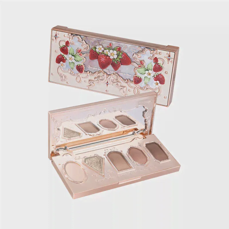 Flower Knows Strawberry Rococo Jewel Eyeshadow Palette 5 Colors Pearlescent Mashed Potatoes 2022 (art.: 3920bf4ff3693)
