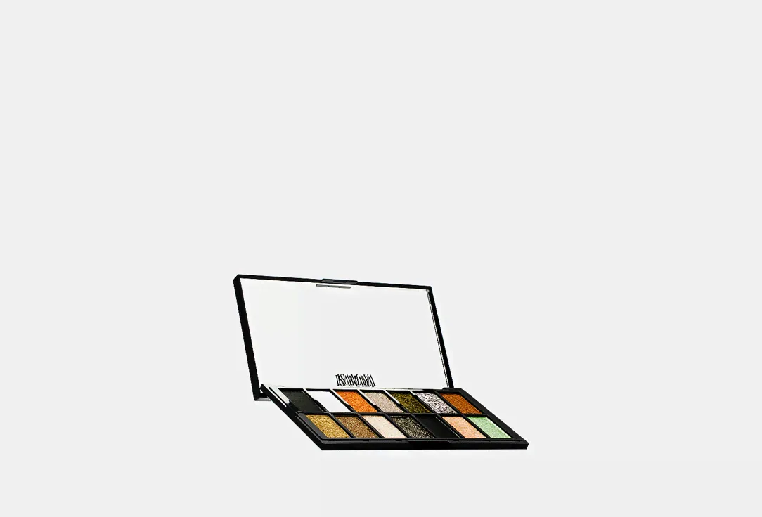 Industrial colour pigments eyeshadow palette