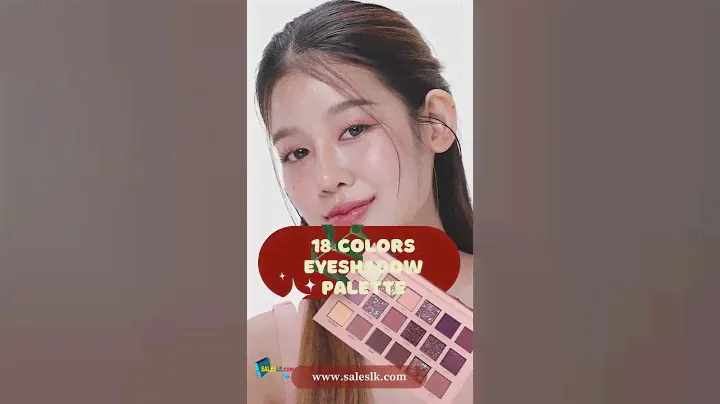 18 Colors Eyeshadow Palette – The Nude Revolution