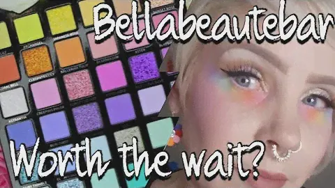 FINALLY trying the Bellabeautebar Pastel Garden palette.  Worth the two month wait?