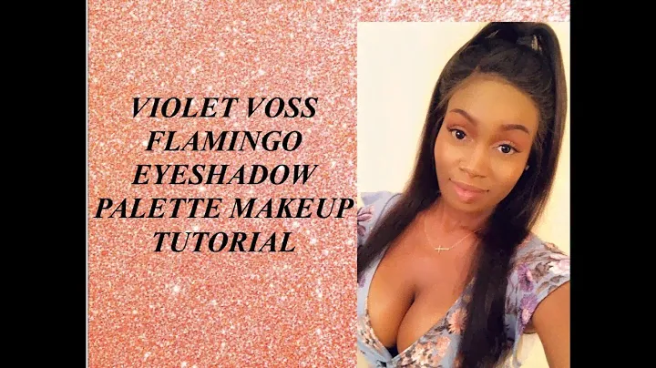 VIOLET VOSS FLAMINGO EYESHADOW PALETTE MAKEUP TUTORIAL | NAYKARA MIDDLETON-CARTER