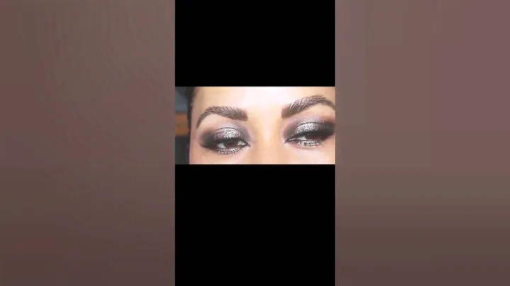 Maquillaje realizado con la paleta Magic Studio Shaky/principiantes
