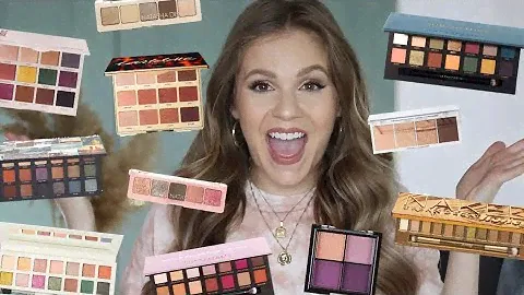 ALL ABOUT MY EYESHADOW PALETTES// The Palette Tag!