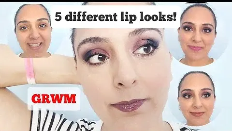 GRWM with 5 different lip looks! Essence Witch Side Eyeshadow Palette