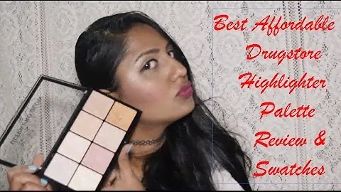 Makeup Revolution Ultra Pro Glow Palette Review & Swatches | Best Affordable Highlighter Palette
