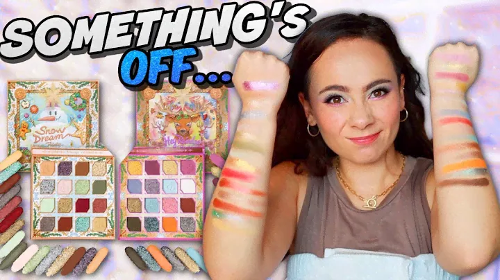ODENS EYE HOLIDAY COLLECTION 2023 SWATCH & SIP!! Im not feelin it..