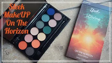 REVIEW: Sleek MakeUP On The Horizon eyeshadow palette