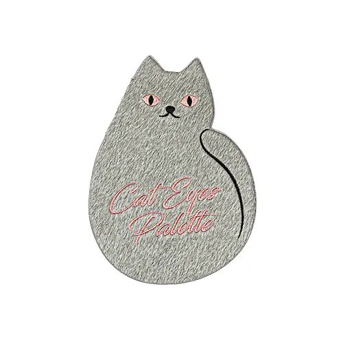 ЛЭТУАЛЬ Палетка для макияжа "CAT EYES" PALETTE GREY-0