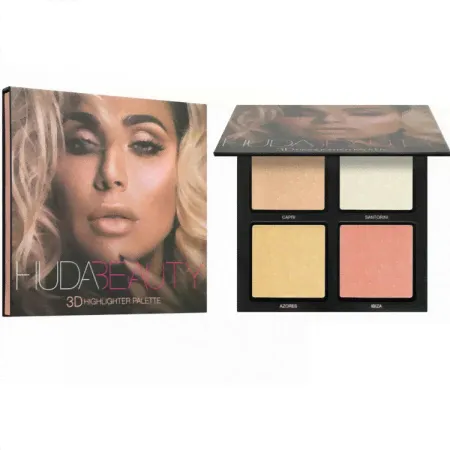 Хайлайтер для лица Huda Beauty 3D Highlighter Palette-0