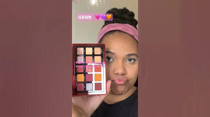 NATASHA DENONA SUNRISE PALETTE // GRWM // #selfcare #makeup #makeupover30 #eyeshadow #barbie