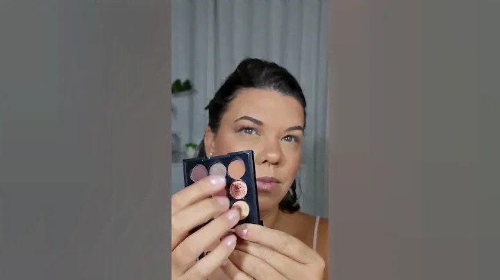 TESTEI: POCKET PALETTE NUDE DA OCEANE EDITION #maquiagem #makeup #beleza #tutorial #beauty #oceane