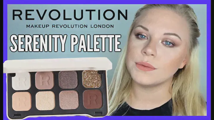 REVOLUTION FOREVER FLAWLESS DYNAMIC SERENITY PALETTE | makeupwithalixkate