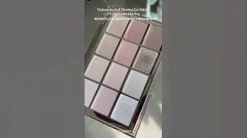 웨이크메이크 소프트 블러링 아이팔레트 웜너트블러링/쿨토프블러링 실물발색🤍ㅣWakemake Soft Blurring Eye Palette Swatches