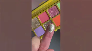 Sugarock свотчи на желтую палетку. #swatches #eyeshadowpalette