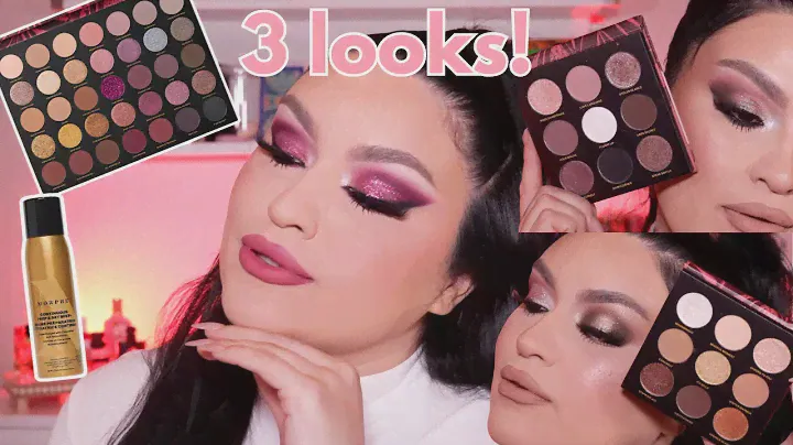 NEW! Morphe artistry unwrapped collection! 3 looks, and swatches!