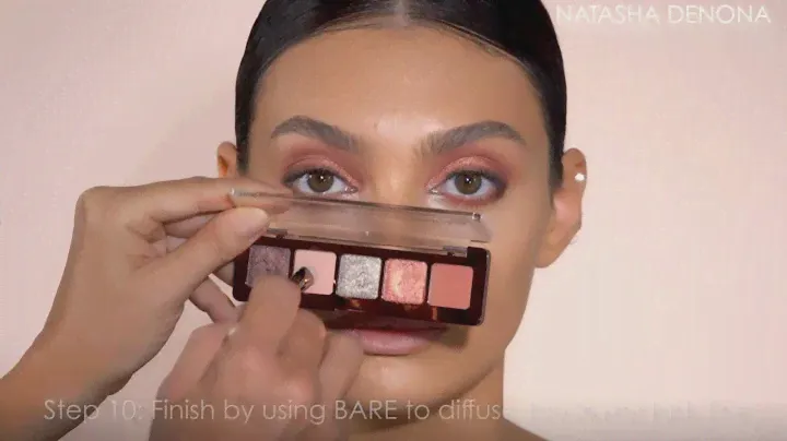 Create a Soft Duo-Chrome Look Using the Mini Zendo Palette | Natasha Denona Makeup Tutorial