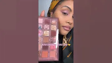 Hudabeauty Naughty Nude palette #hudabeauty  #monochromatic #makeup