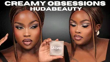 Trying Huda Beauty Creamy Obsessions Eyeshadow ! Worth it?
