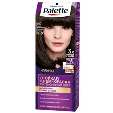 Palette Стойкая крем-краска для волос № 2 Темно-каштановый, 110 мл