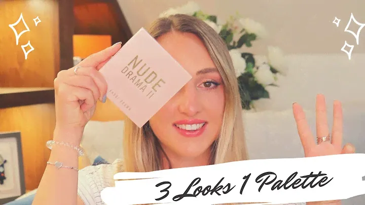 3 Looks 1 Palette | Bobbi Brown Nude Drama 2 | All Things Yazz |