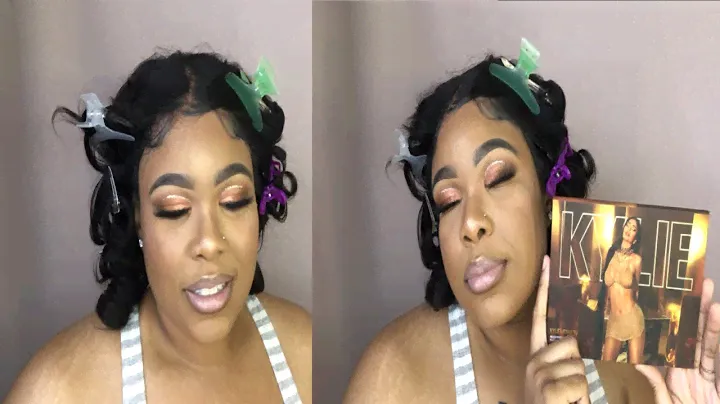 Kylie 24k Birthday Palette | Kylie Cosmetics | Eye Tutorial
