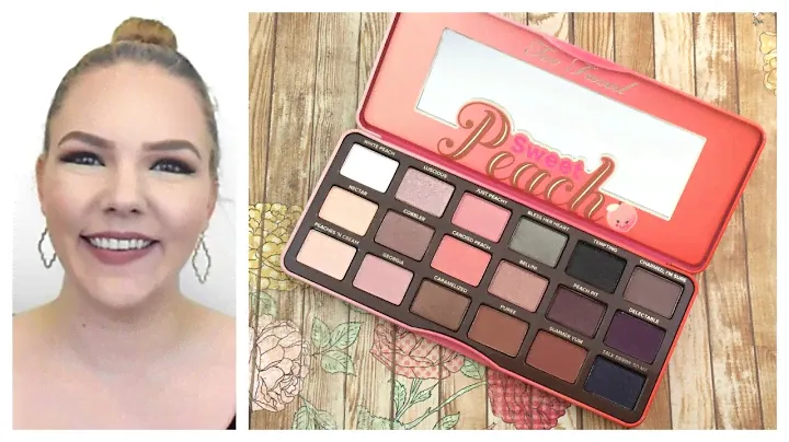 Too Faced Sweet Peach Palette Review