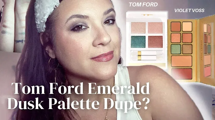 TOM FORD SUMMER SOLEIL EMERALD DUSK PALETTE | 4 LOOKS, SWATCHES, REVIEW & POSSIBLE DUPE?!