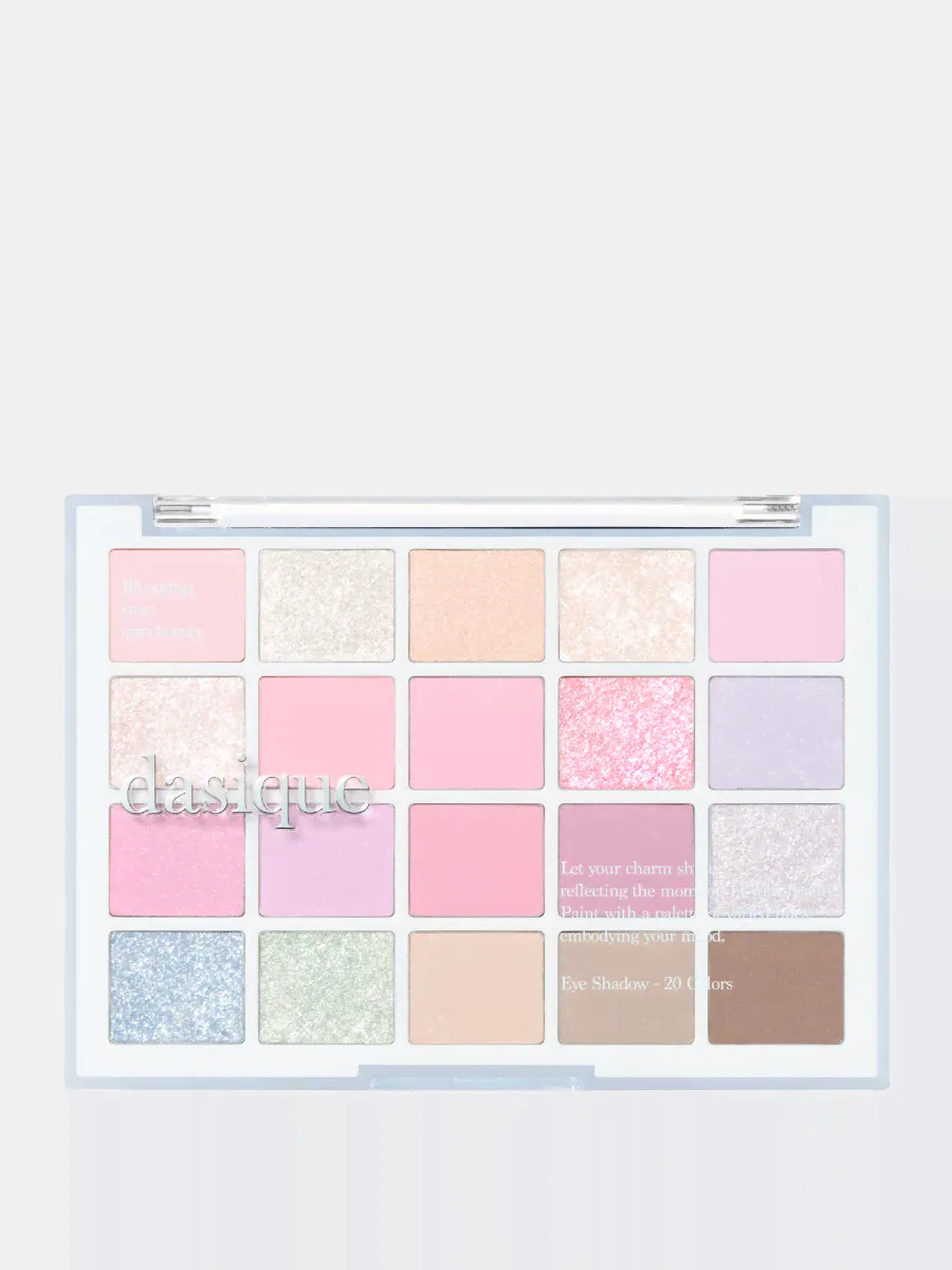 Большая палетка теней для век Dasique Mood Shadow Palette #05 Cotton Powder-0