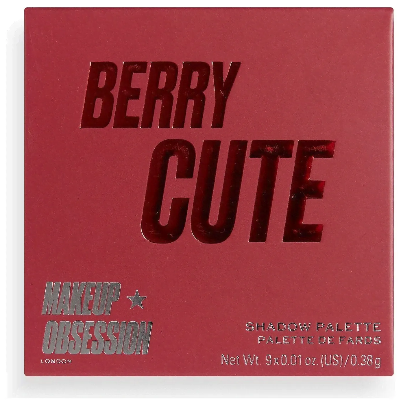 Makeup Obsession Палетка теней для век Berry Cute Eyeshadow Palette