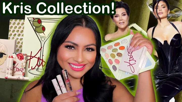 NEW KYLIE COSMETICS X KRIS COLLECTION REVIEW AND TRY ON