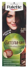 Крем-краска стойкая для волос PALETTE Фитолиния №3-65 Темный шоколад