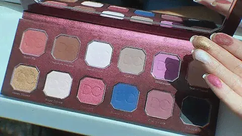 Dominique Cosmetics BERRIES & CREAM Eyeshadow Palette Review Swatch + 8 Looks