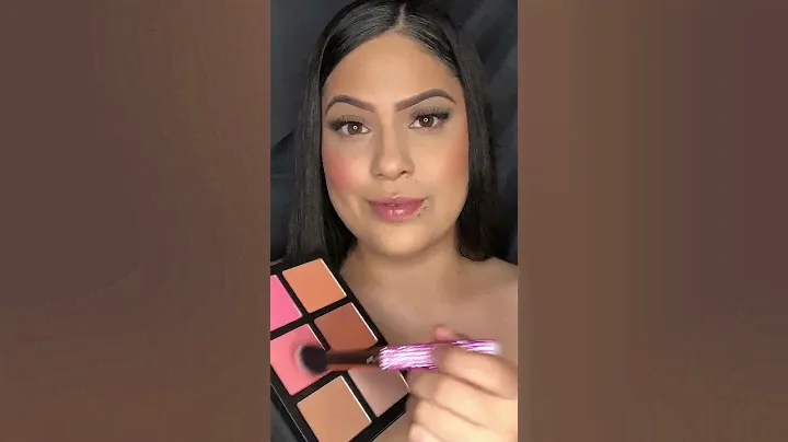 How to use a blush palette | how to put on blush | how to put on highlight | how to put on contour