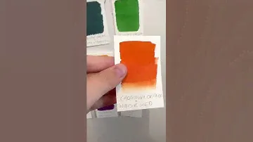 Colour palette chart!