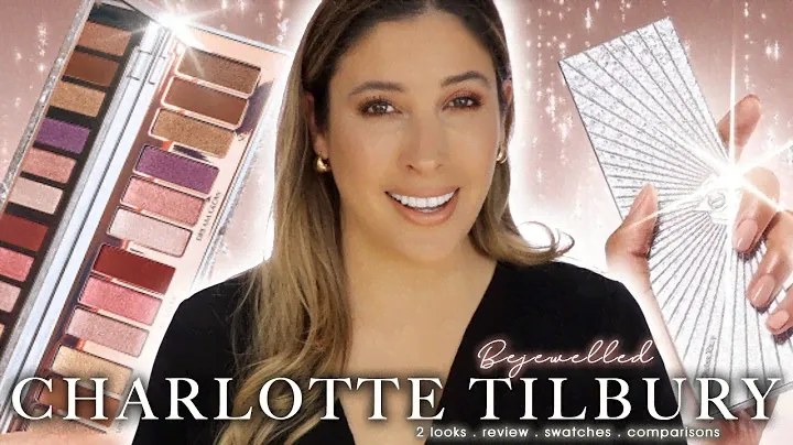 CHARLOTTE TILBURY BEJEWELLED Eyes To Hypnotise EYESHADOW PALETTE Bejeweled Review Swatches Compare