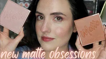NEW HUDA BEAUTY MATTE OBSESSIONS | Warm + Cool Matte Obsessions Palette Swatches + Tutorial