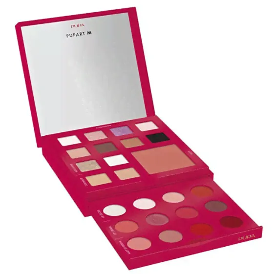 Cheek palette Pupart Red Blue (Palette) 18.8 g-1