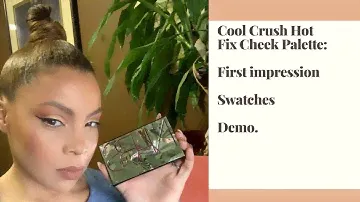 Nordstrom Exclusive- NARS Cool Crush Hot Fix Cheek Palette. First Impression/Swatches/Demo
