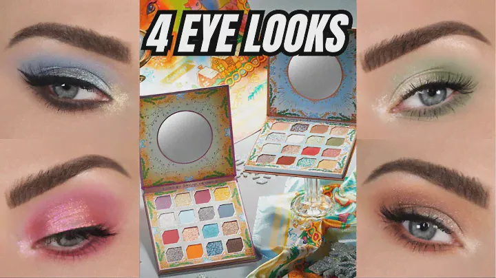 4 Eyeshadow Tutorials with Oden's Eye Holiday Collection 2023